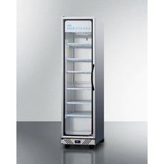 Summit 19.5" Wide Commercial Beverage Center with 9.9 Cu. Ft. Capacity, Double Pane Tempered Glass Door, Digital Thermostat, Temperature Alarms -  SCR110