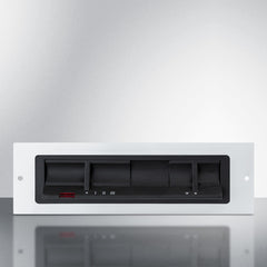 Summit 24" Wide Wall-Mounted Range Hood, ADA Compliant with Internal Blower, 3 Fan Speeds, Timer Function, Aluminum Cassette Filters, Slider Controls - SEH1524