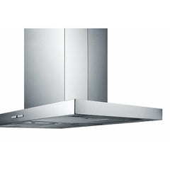 Summit 36" Wide Island Hood with 600 CFM Internal Blower, 4 Fan Speeds, Timer Function -  SEIH4636CV4
