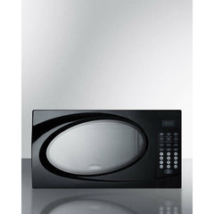 Summit 18" Compact Microwave with 800 Cooking Watts, Multiple Power Levels, One-Touch Auto Cook Menu - SM902BL