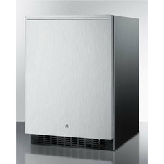 Summit 24" Wide Outdoor All-Refrigerator (Panel Not Included) with 4.6 cu.ft. Capacity, 3 Glass Shelves, Right Hinge, Frost Free Defrost Energy Star Certified, Adjustable Glass Shelves, Frost-Free Operation, Digital Thermostat, CFC Free - SPR627OS