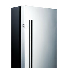 Summit 24" Wide Outdoor All-Refrigerator with 4.6 cu. ft. Capacity, 3 Glass Shelves, Right Hinge with Reversible Doors, with Door Lock, Frost Free Defrost Digital Thermostat, CFC Free - SPR627OS