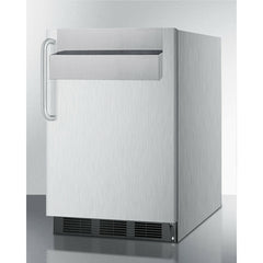 Summit 24" Wide Outdoor All-Refrigerator, with Speed Rail - SPR7BOSSTSR