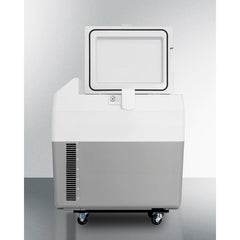 Summit 22" Portable Refrigerator/Freezer with Lock, 1 cu. ft. Capacity, Manual Defrost, Factory Installed Lock, CFC Free - SPRF36M2