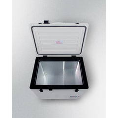 Summit 22" Portable Refrigerator/Freezer with Lock,  2.8 cu ft. Capacity, Manual Defrost, CFC Free, Factory Installed Lock - SPRF86M2