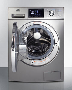 Summit 24" Front Load Washer/Dryer Combo with 2.7 cu. ft. Capacity, 16 Wash Cycles, 3 Dry Cycles, Sanitize Cycle, 4 Temperature Settings, 1,300 RPM Spin Speed - SPWD2203P