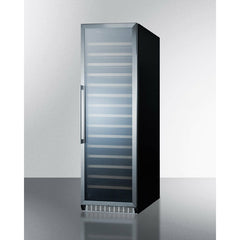 Summit 24" Wide Wine Cellar with 171 Bottles Bottle Capacity, Right Hinge, Glass Door, With Lock, 15 Extension Wine Racks, Digital Control, LED Light, Compressor Cooling, Star-K Certification, Automatic Defrost, Digital Thermostat - SWC1926
