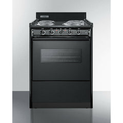 Summit 24" Wide Electric Coil Range - TEM610CW