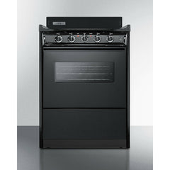 Summit 24" Wide Electric Coil Range - TEM610CW
