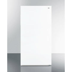 Summit 33" Wide Convertible All-Freezer/Refrigerator with 17 cu. ft. Capacity, Right Hinge, Frost Free Defrost, Adjustable Shelves, CFC Free - UF18W