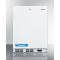 Summit 24" Wide All-Freezer, with 3.5 cu. ft. Capacity, Right Hinge, Manual Defrost, ADA Compliant, Approved for Medical Use - VT65MLADA