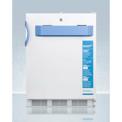 Summit 24" Wide Built-In All-Freezer with 3.2 cu. ft. Capacity, Right Hinge, Manual Defrost, ADA Compliant, Approved for Medical Use, Factory Installed Lock, CFC Free - VT65MLBIMED2ADA