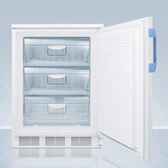 Summit 24" Wide Built-In All-Freezer with 3.2 Cu. Ft. Capacity, Slide-out Drawers, Digital Thermostat, NIST Calibrated Temperature/Alarm, Buffered Temperature Probe - VT65MLBIMED2