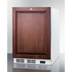 Summit 24" Wide Built-In All-Freezer, ADA Compliant (Panel Not Included) with 3.5 cu. ft. Capacity, Right Hinge, Manual Defrost, ADA Compliant, Approved for Medical Use - VT65ML7BI