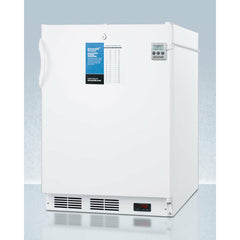 Summit 24" Wide All-Freezer, ADA Compliant with 3.2 cu. ft. Capacity, Right Hinge, Manual Defrost, Approved for Medical Use - VT65MLMEDADA