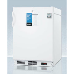 Summit 24" Wide All-Freezer, ADA Compliant with 3.2 cu. ft. Capacity, Right Hinge, Manual Defrost, ADA Compliant, Factory Installed Lock, CFC Free - VT65ML7PLUS2ADA