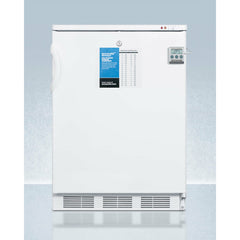 Summit 24" Wide All-Freezer, ADA Compliant with 3.2 Cu. Ft. Capacity, Pull-out Drawers, Buffered Temperature Probe, NIST Calibrated Thermometer, -25°C Capable - VT65MLPLUS2