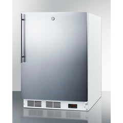 Summit 24" Wide Built-In All-Freezer, ADA Compliant with 3.5 cu. ft. Capacity, Right Hinge, Manual Defrost, ADA Compliant, Approved for Medical Use - VT65MLBISS