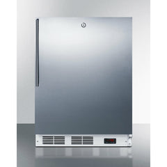 Summit 24" Wide All-Freezer, ADA Compliant with 3.5 cu. ft. Capacity, Right Hinge, Manual Defrost, ADA Compliant, Approved for Medical Use - VT65MLSS