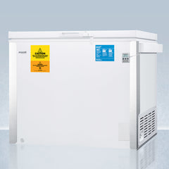 Summit 46" Chest Freezer 9 Cu.Ft.  with Manual Defrost, Capable of -30 Degrees C Operation, Alarm, Temperature Display  -  VT85