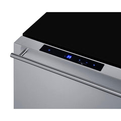 Summit 15" Wide 2-Drawer All-Refrigerator, ADA Compliant with 1.7 cu. ft. Capacity, Frost Free Defrost - ASDR1524