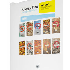 Summit 17" Compact Allergy-Free 1.7 Cubic Feet cu. ft. Countertop Mini Fridge - AZAR27W