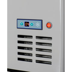 Summit 22" Portable Refrigerator/Freezer with Lock,  2.8 cu ft. Capacity, Manual Defrost, CFC Free, Factory Installed Lock - SPRF86M2