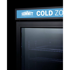 Summit 36" Wide Back Bar Beverage Center, Shallow Depth with 3.2 cu. ft. Capacity, Self Closing Door, 17.5" Shallow Depth, French Door Swing - SCR3502D