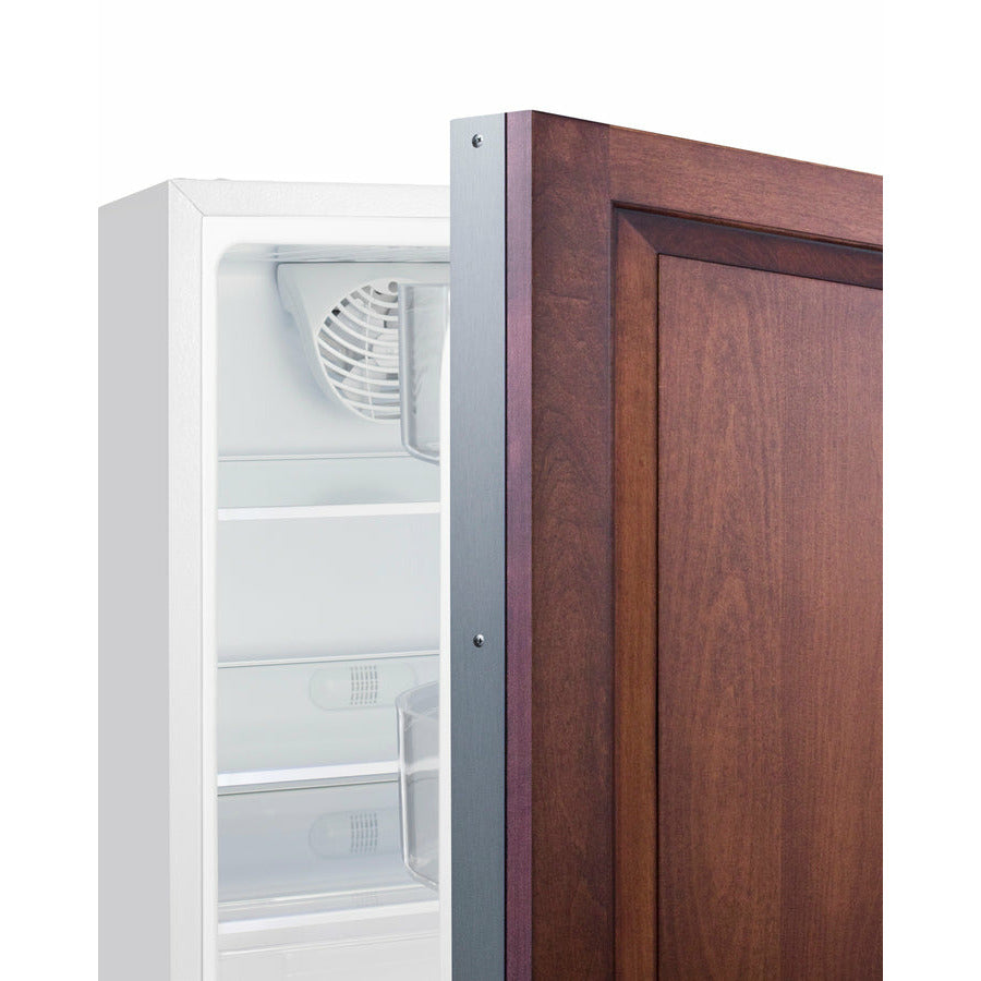 Summit 20" Wide 3.53 Cu. Ft. Compact Refrigerator with Adjustable Glass Shelves - ALR46WIF