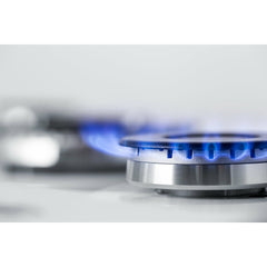 Summit 30" White Gas Cooktop - GC43