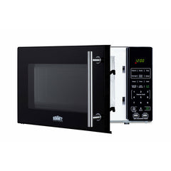 Summit 18" Compact Microwave with USB Ports and Allocator with 0.7 Cu. Ft. Capacity, 700W Cook Power, Multiple Power Levels, Allocator, USB Ports, Digital Control Panel - SM903BSA