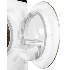 Summit 24" Wide 208-240V Heat Pump Dryer with 3.88 Cu. Ft. Capacity, Slim-Fitting Design, Heat Pump Operation, Stainless Steel Drum - SLD242W