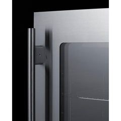 Summit 15" Wide Built-In Beverage Center with 1.8 Cu. Ft. Digital Thermostat, Dimmable LED Lighting, Door & Temperature Alarm, Lock, Temperature Memory, ADA Compliant - ASDG1521