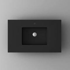 Laviva VIVA Stone Matte Black Countertop - The Home Selection