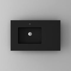 Laviva VIVA Stone Matte Black Countertop - The Home Selection