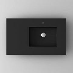 Laviva VIVA Stone Matte Black Countertop - The Home Selection