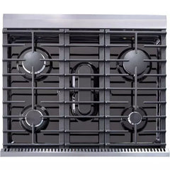 Thor Kitchen Package - 30 in. Propane Gas Range, Microwave Drawer, Refrigerator, Dishwasher