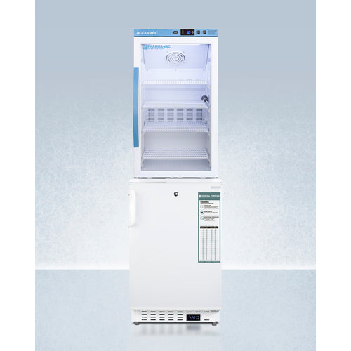Summit 20" Wide Vaccine Refrigerator/Freezer Combination - ARG3PV-ADA305AFSTACK