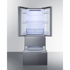 Summit 28" Wide French Door Refrigerator-Freezer - FDRD152PL