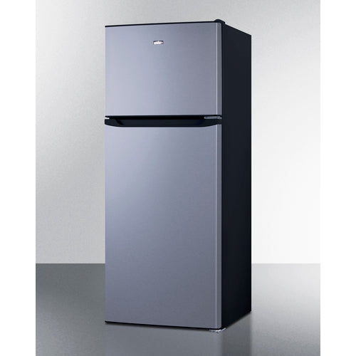 Summit 24" Wide Top Mount Refrigerator-Freezer With Icemaker - FF1293SSIM