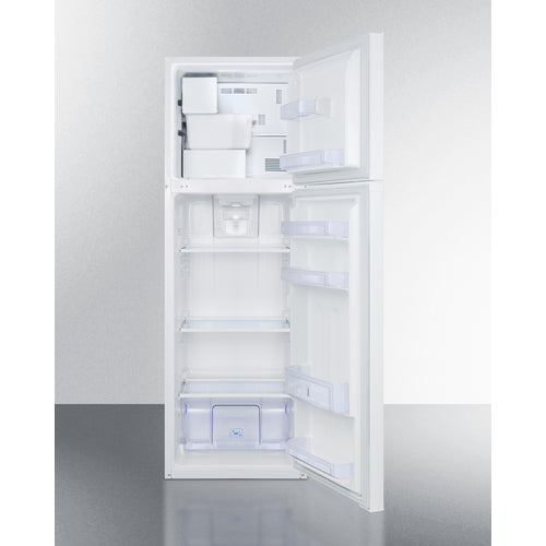 Summit 22" Wide Top Mount Refrigerator-Freezer With Icemaker - FF9