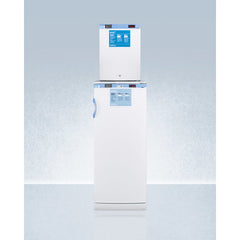 Summit 24" Wide All-Refrigerator/All-Freezer Combination - FFAR10-FS30LSTACKMED2