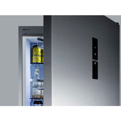 Summit 24" Wide Built-In Bottom Freezer Refrigerator With Icemaker - FFBF249SSBIIM