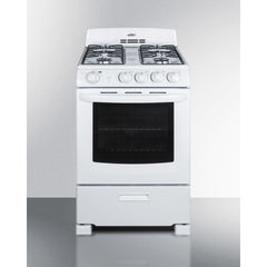 Summit 24" Wide Gas Range - RG244WS