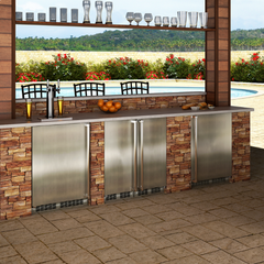 Marvel 15-IN OUTDOOR BUILT-IN REFRIGERATOR - MORE215 - The Home Selection
