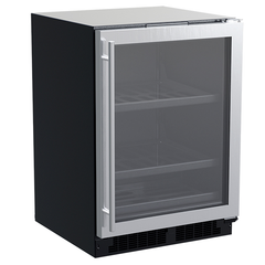 Marvel 24-IN BUILT-IN BEVERAGE CENTER WITH 3-IN-1 CONVER TIBLE SHELVES - MLBV224 - The Home Selection