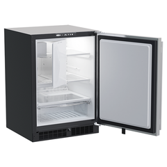 Marvel 24-IN BUILT-IN REFRIGERATOR FREEZER WITH CRESCENT ICE MAKER - MLRI224 - The Home Selection