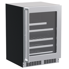 Marvel 24-IN PROFESSIONAL BUILT-IN DUAL ZONE WINE AND BEVERAGE CENTER - MPBD424 - The Home Selection