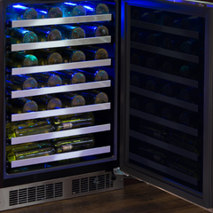 Marvel 24-IN PROFESSIONAL BUILT-IN SINGLE ZONE WINE REFRIGERATOR WITH REVERSIBLE HINGE - MPWC424 - The Home Selection