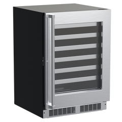 Marvel 24-IN PROFESSIONAL BUILT-IN SINGLE ZONE WINE REFRIGERATOR WITH REVERSIBLE HINGE - MPWC424 - The Home Selection
